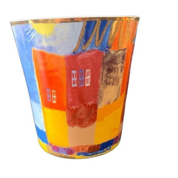 Vintage Goebel Germany Rosina Wachtmeister Passiggiata Cat Tea Light Holder - Picture 2 of 9